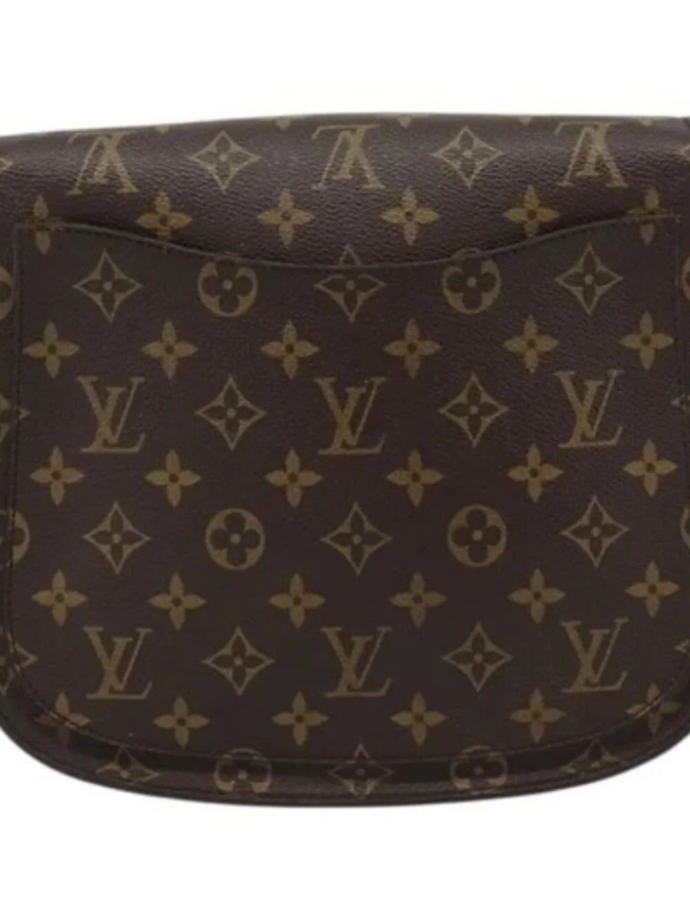 LOUIS VUITTON Monogram Saint Cloud GM Shoulder Bag M51242 LV Auth 165485